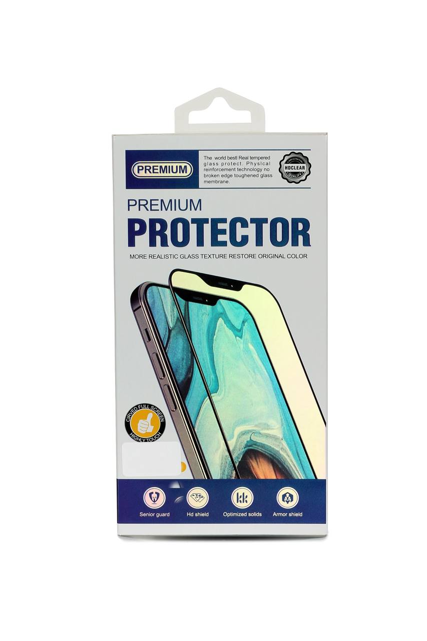 Szkło Hartowane 5D - iPhone SE 2020 / SE 2022 - Black